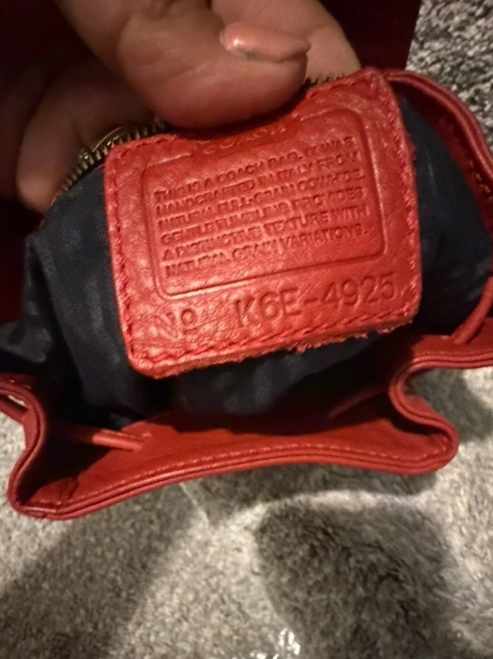 Vintage Coach Sonoma Mini Backpack from the iconic Sonoma Collection.
